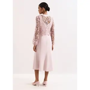 Phase Eight Ayumi Pink Midi Dress